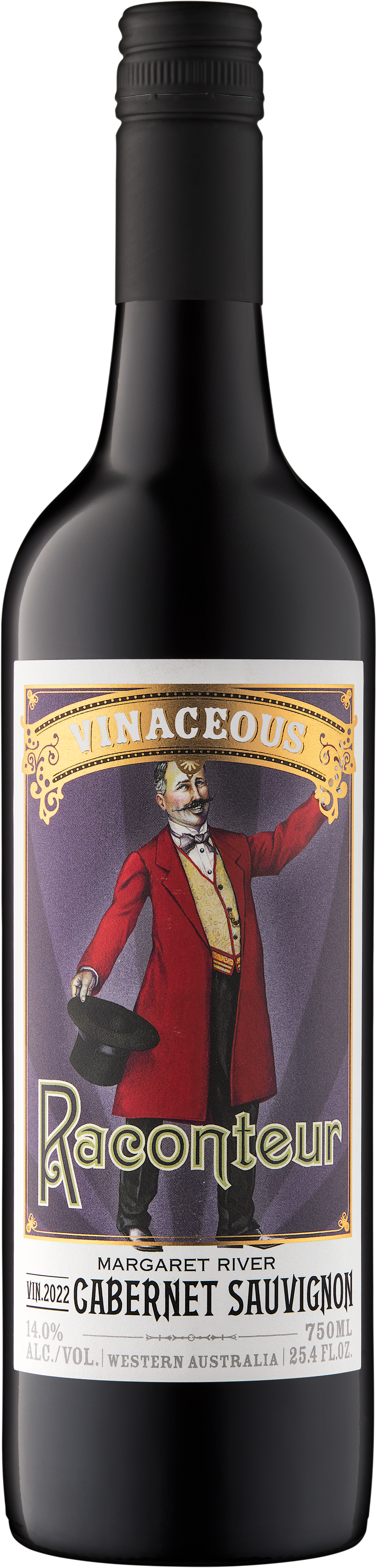 Vinaceous Wines Raconteur Margaret River Cabernet Sauvignon 2022